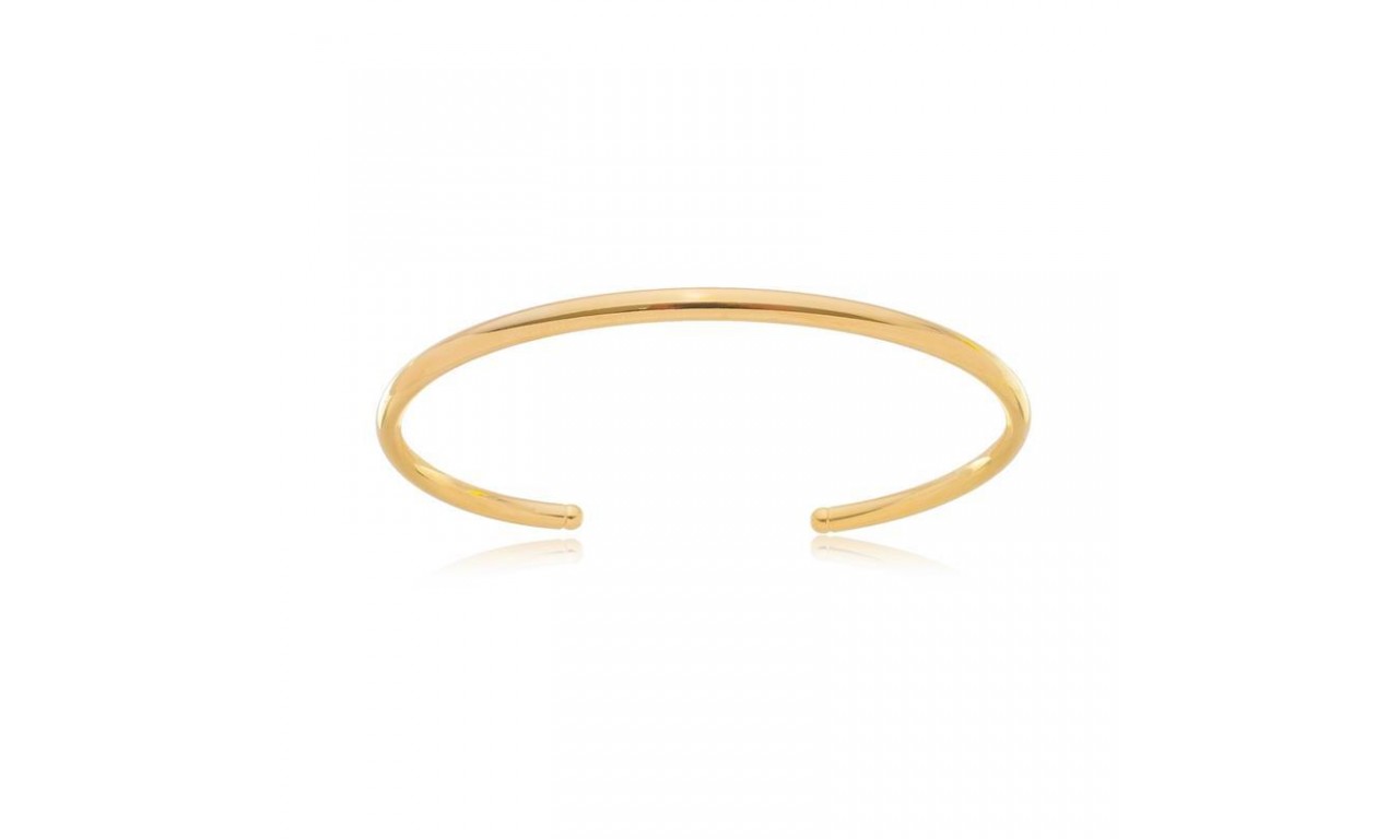 Pulseira Bracelete Banho de Ouro 18k.