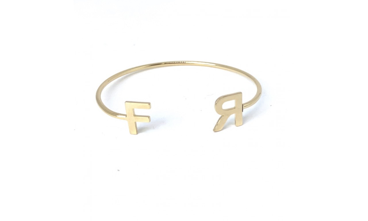 Pulseira Bracelete Letras.