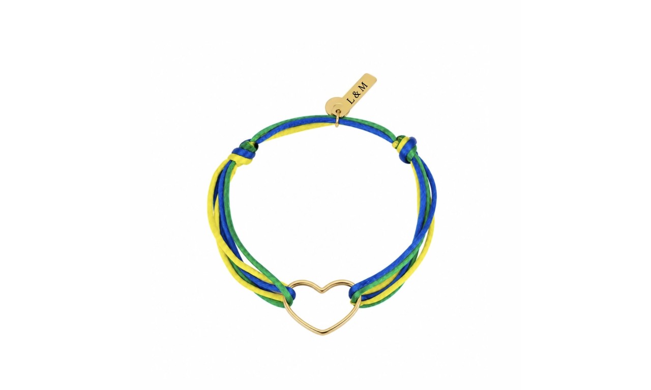 Pulseira Brasil Personalizada Banho de Ouro 18k. Pulseira Brasil Personalizada Banho de Ouro 18k.