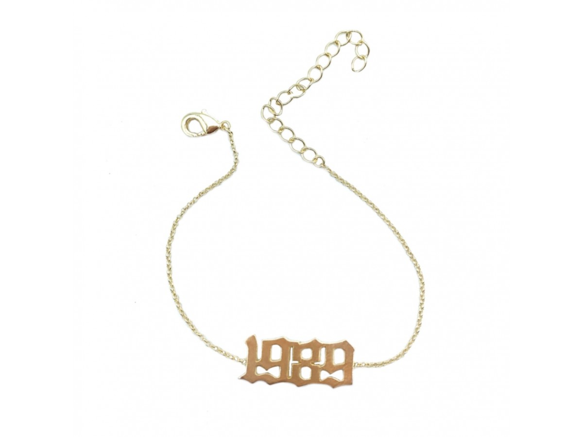 Pulseira Personalizada Números.