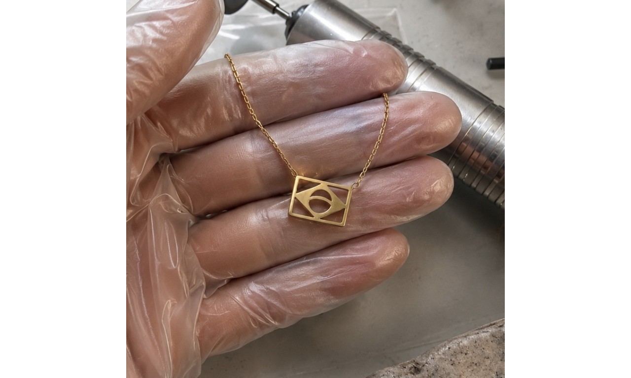 Colar Brasil Banho de Ouro 18k