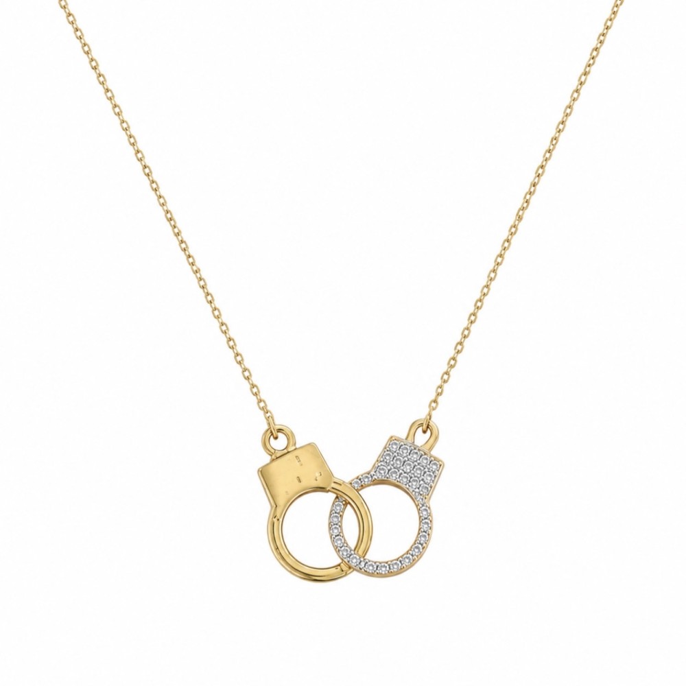 Colar Algema Banho de Ouro 18k. Colar Algema Banho de Ouro 18k.