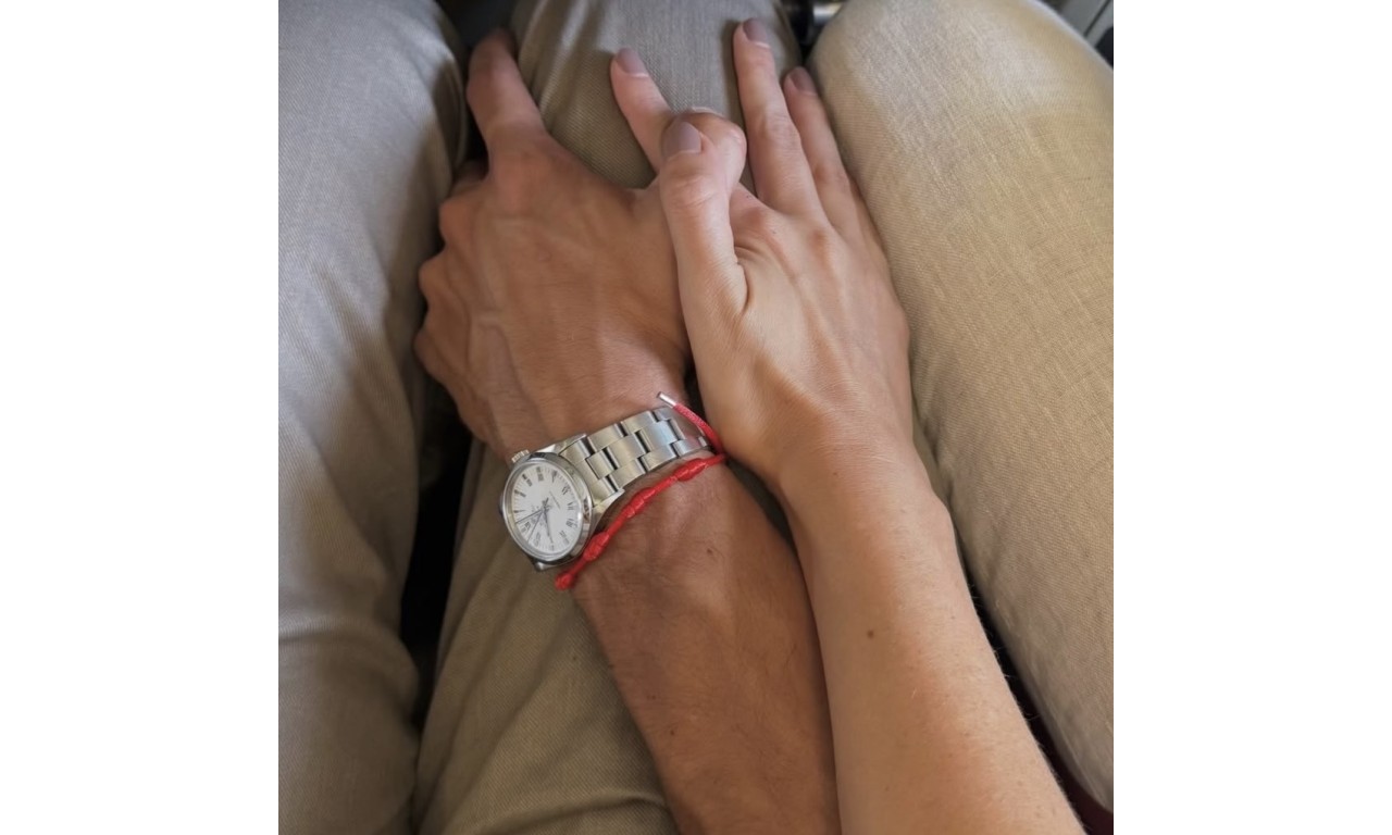 Pulseira 7 nós Fio de Seda Prata 925