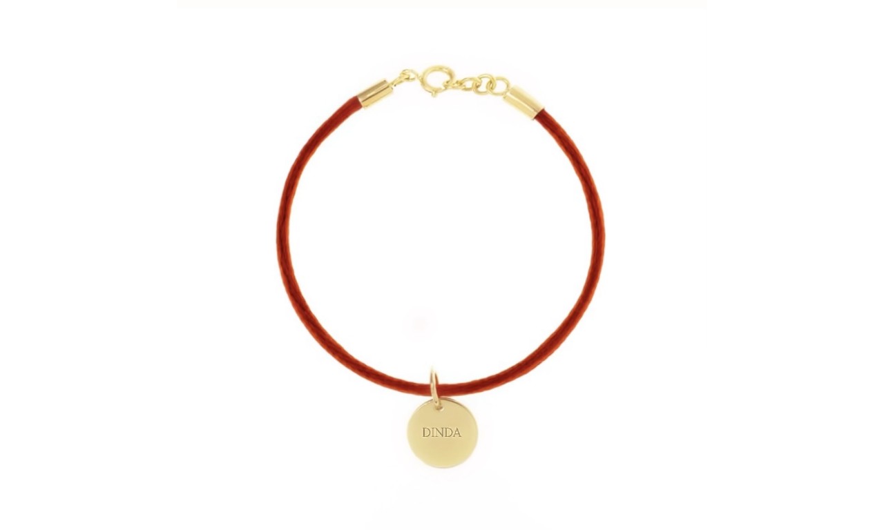 Pulseira Plaquinha Personalizada Banho de Ouro 18k.