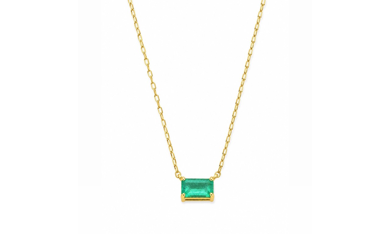 Colar Turmalina Fusion Banho de Ouro 18k.