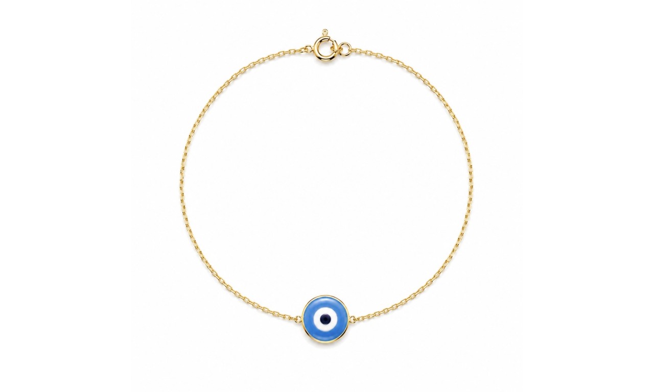 Pulseira Olho Grego Prata 925.