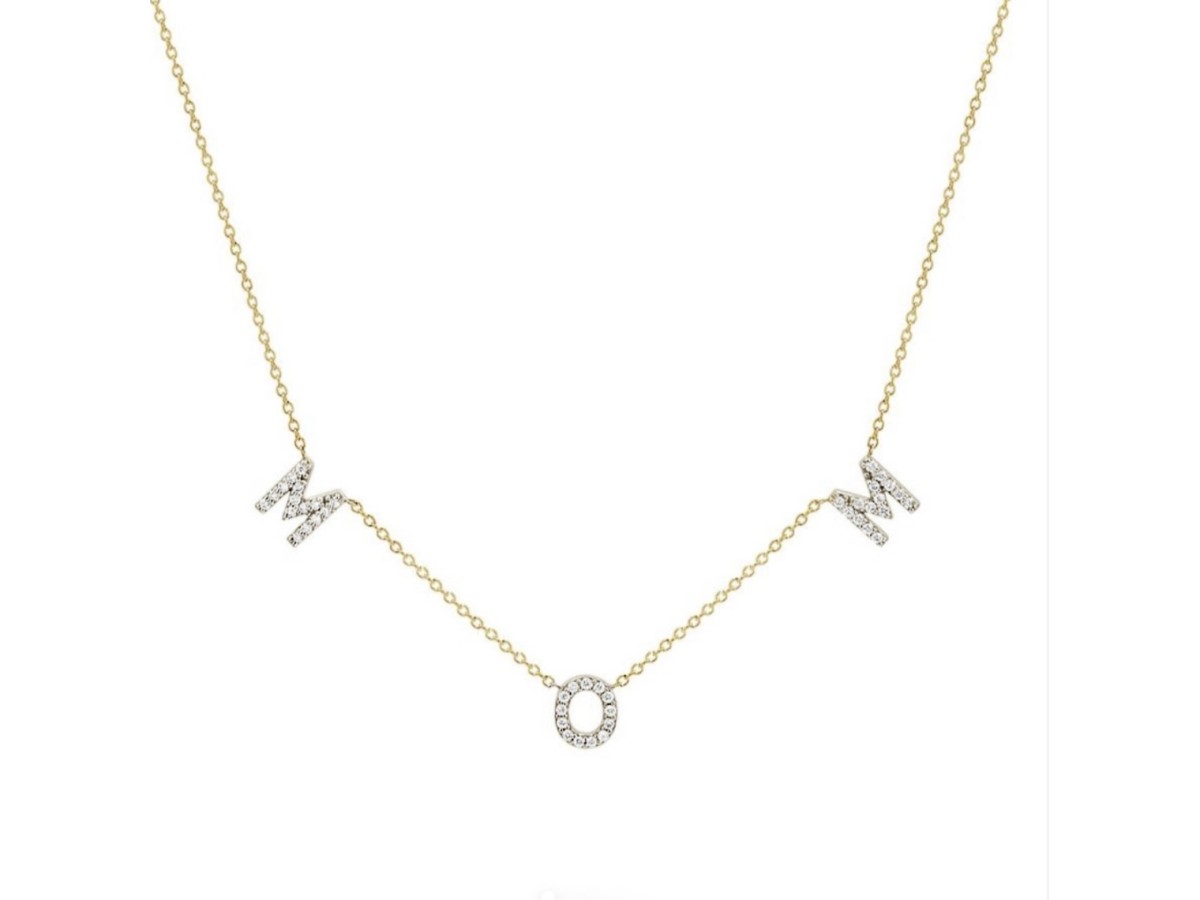 Colar Personalizado Cravejado Banho de Ouro 18k.