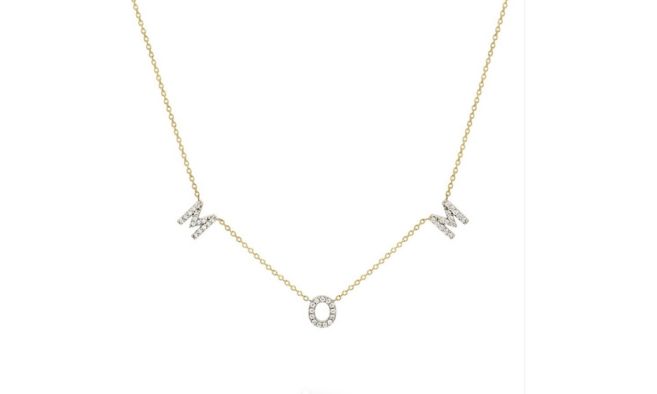 Colar Personalizado Cravejado Banho de Ouro 18k.