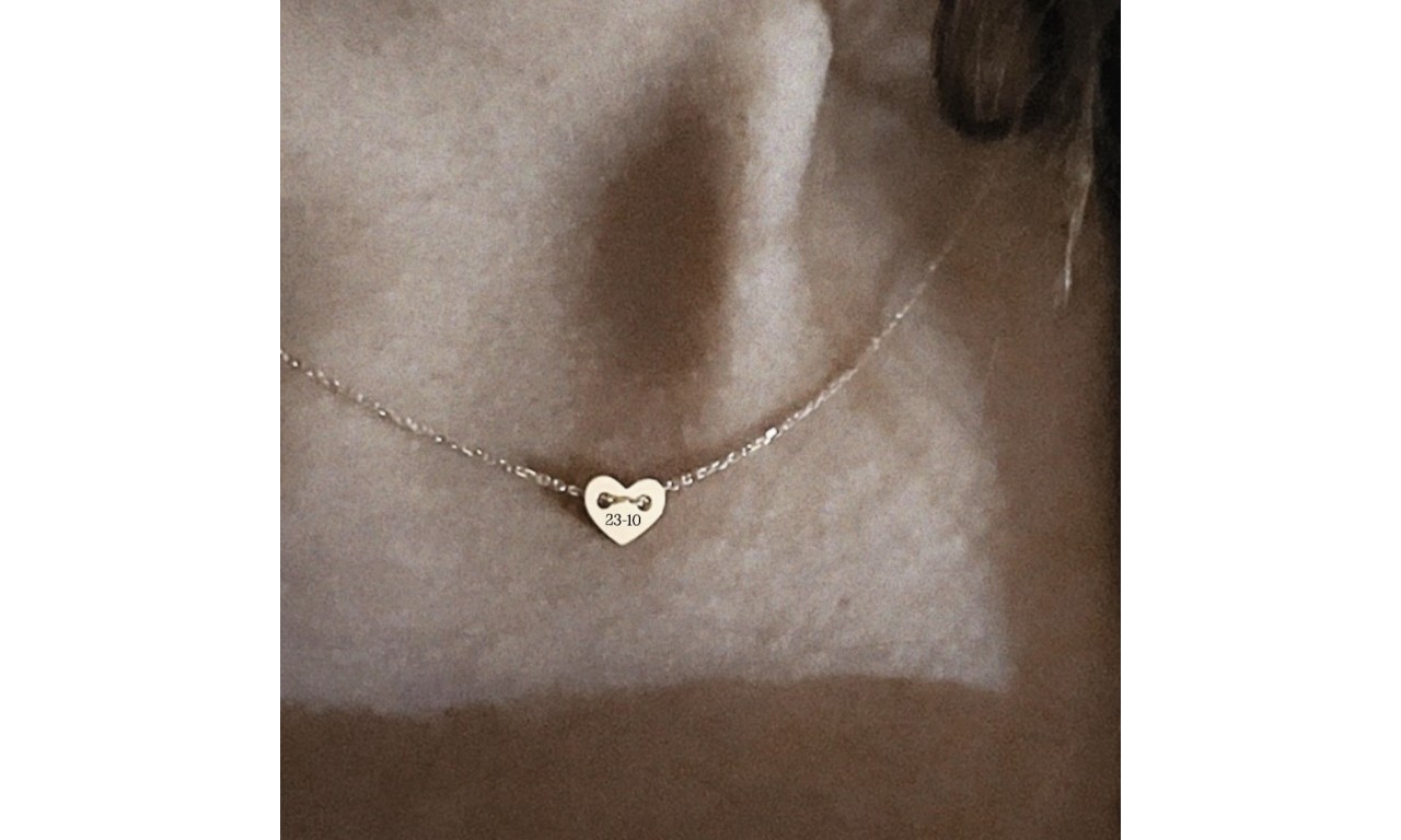 Colar Coração Personalizável Banho de Ouro 18k. Colar Coração Personalizável Banho de Ouro 18k.