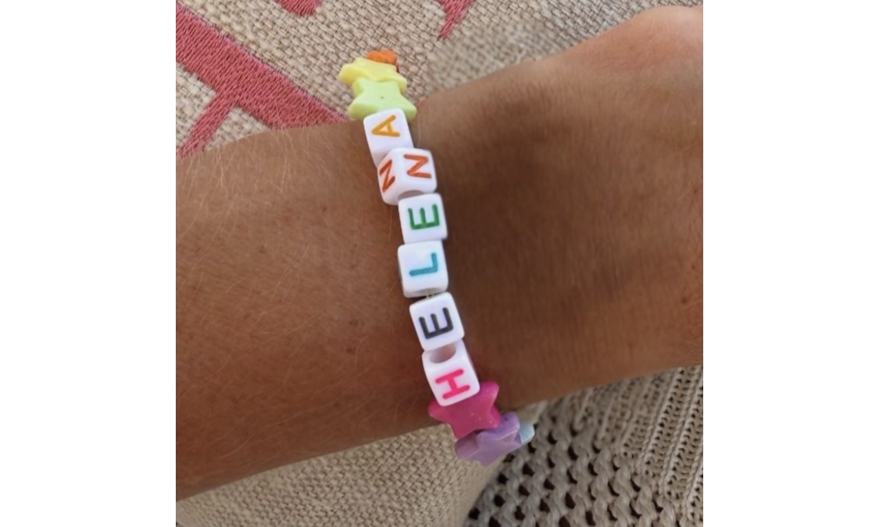 Pulseira Fun Colors Personalizada.