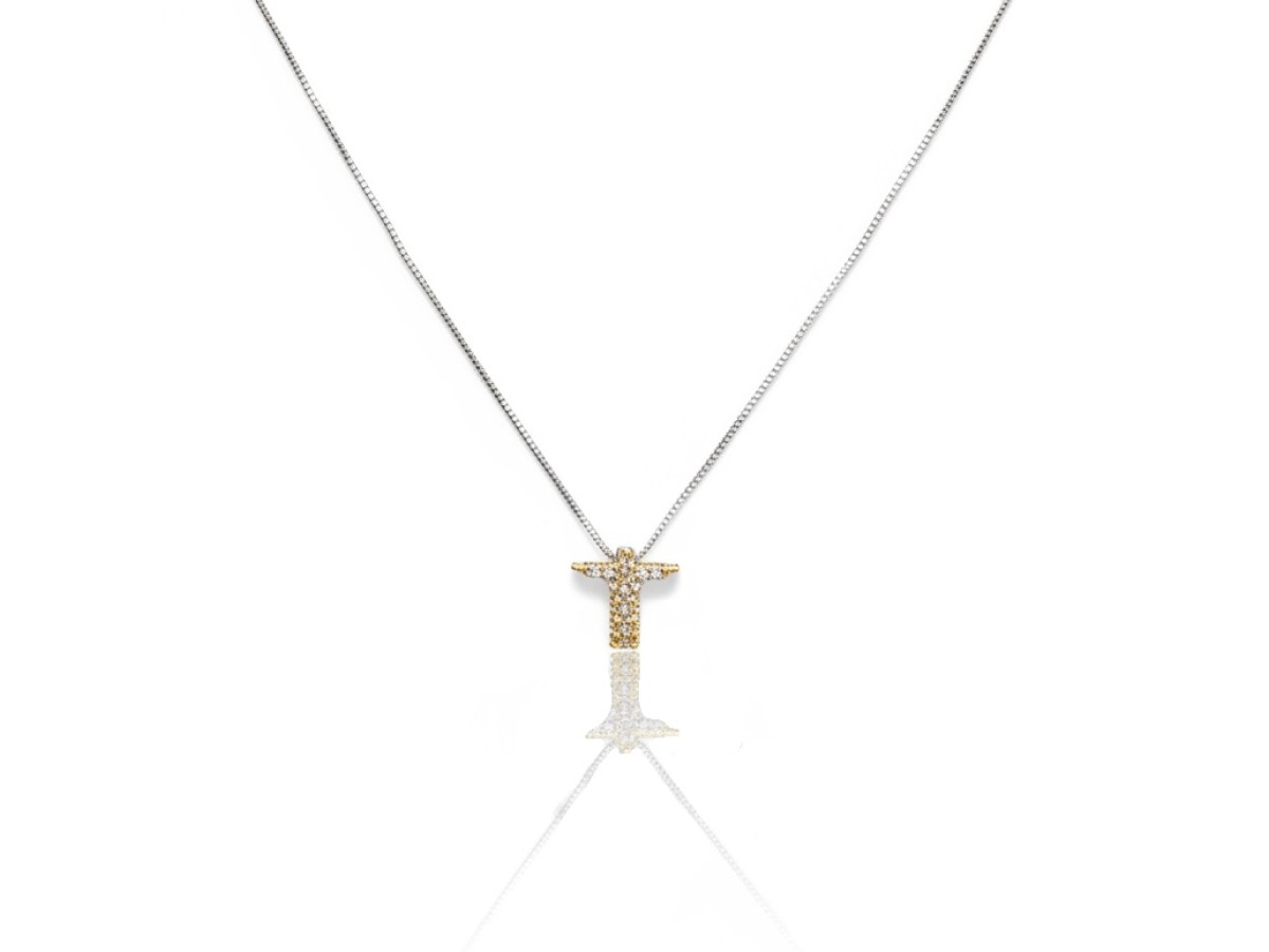 Colar Cristo Redentor Micro Cravação.