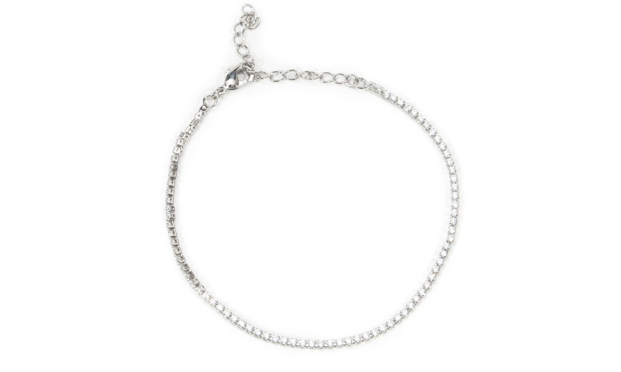 Pulseira Riviera Ródio Branco.