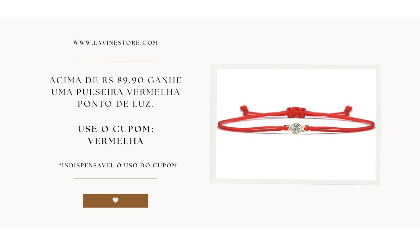 Pulseira Vermelha